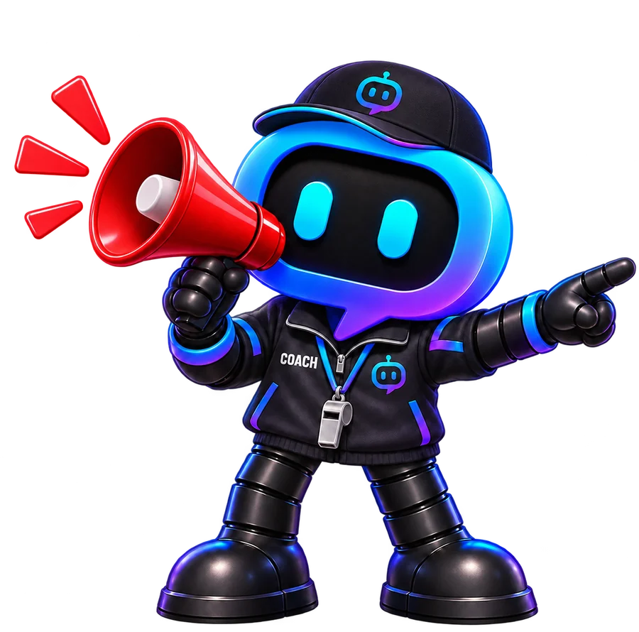 YourBot announcements mascot