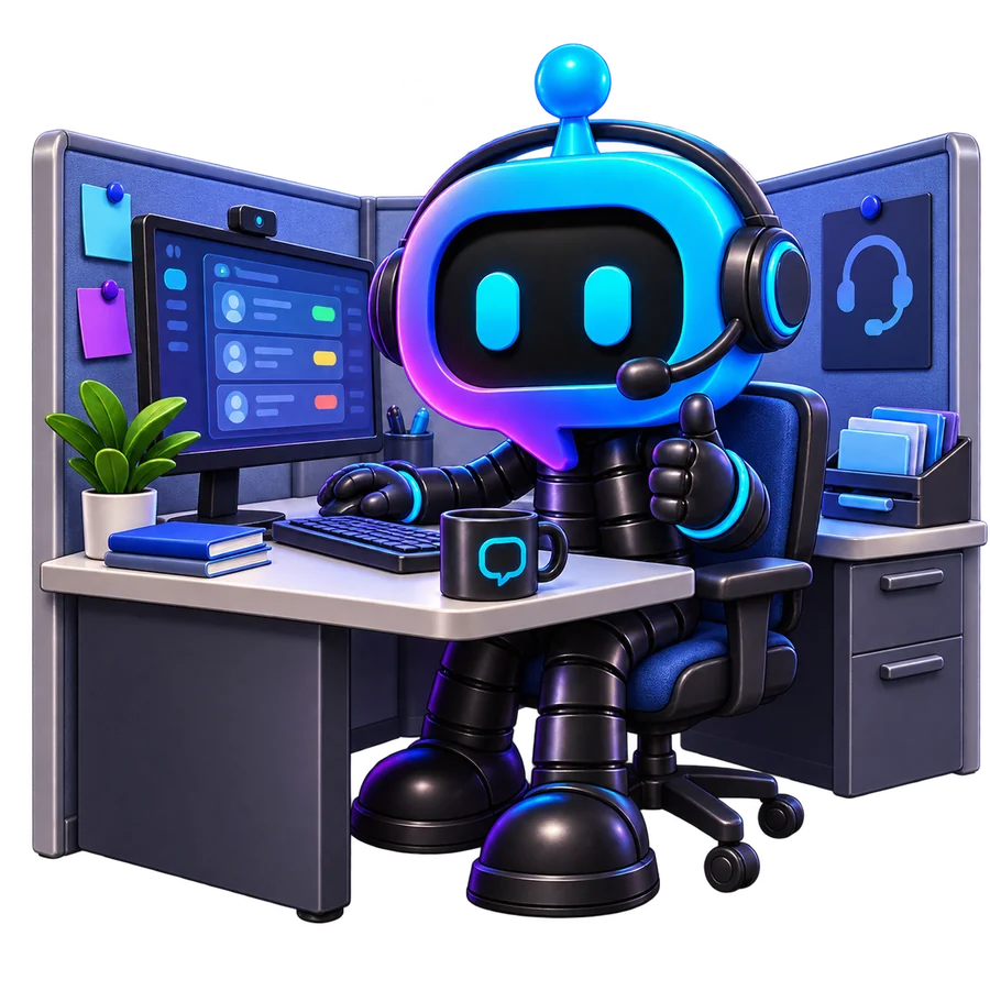 YourBot tickets mascot