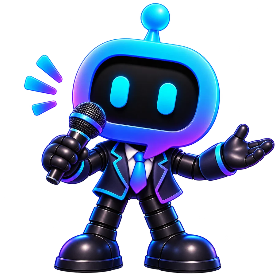 YourBot voice channels mascot